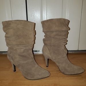 Kelly & Katie Suede Ankle Booties